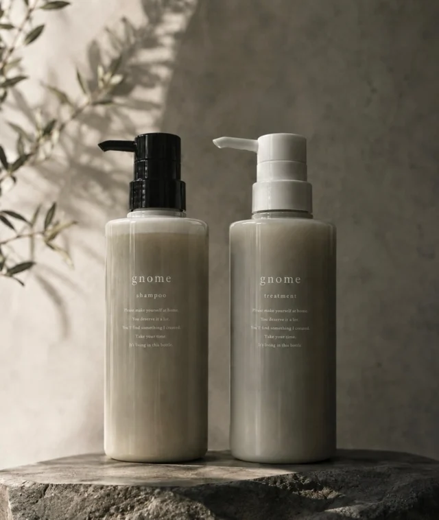 gnomeから、シャンプー、トリートメントのプラスチックポンプサイズが発売になります。
シャンプー400ml¥5,940／トリートメント400g¥6,380(税込)。
発売は6/10〜になりますので、購入予定の方は事前にご連絡頂けますと幸いです。

#宮崎美容室 #宮崎ヘッドスパ #宮崎髪質改善 #宮崎yinyan #gnome